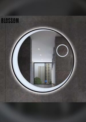 Miroir rond led lux