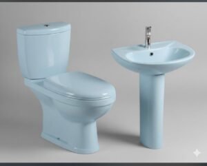 chaise anglaise avec lavabo