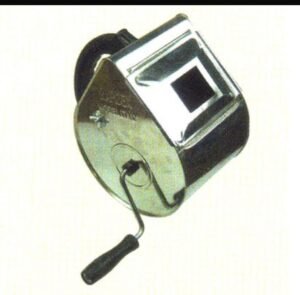 machine à pochoir à manivelle